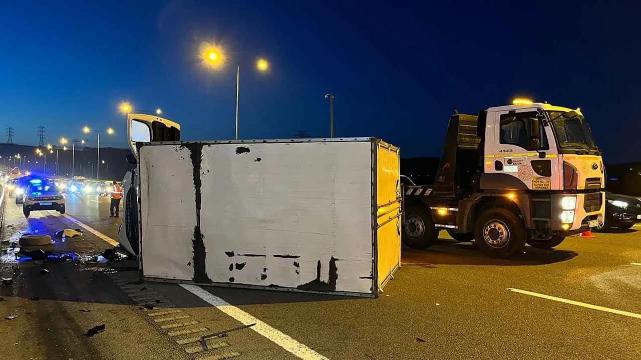 Kuzey Marmara Otoyolu'nda feci kaza: Ölü ve yaralılar var