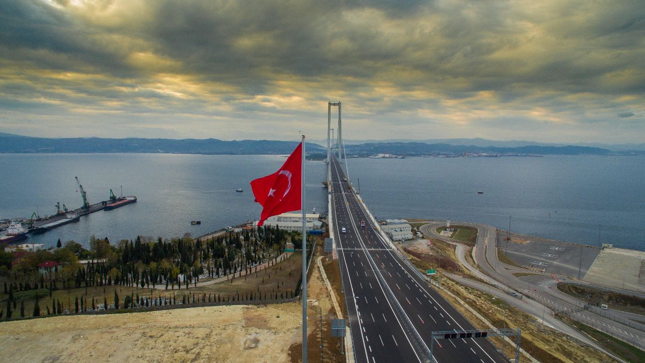 Osmangazi Köprüsü dönüş yolunda rekor kırdı