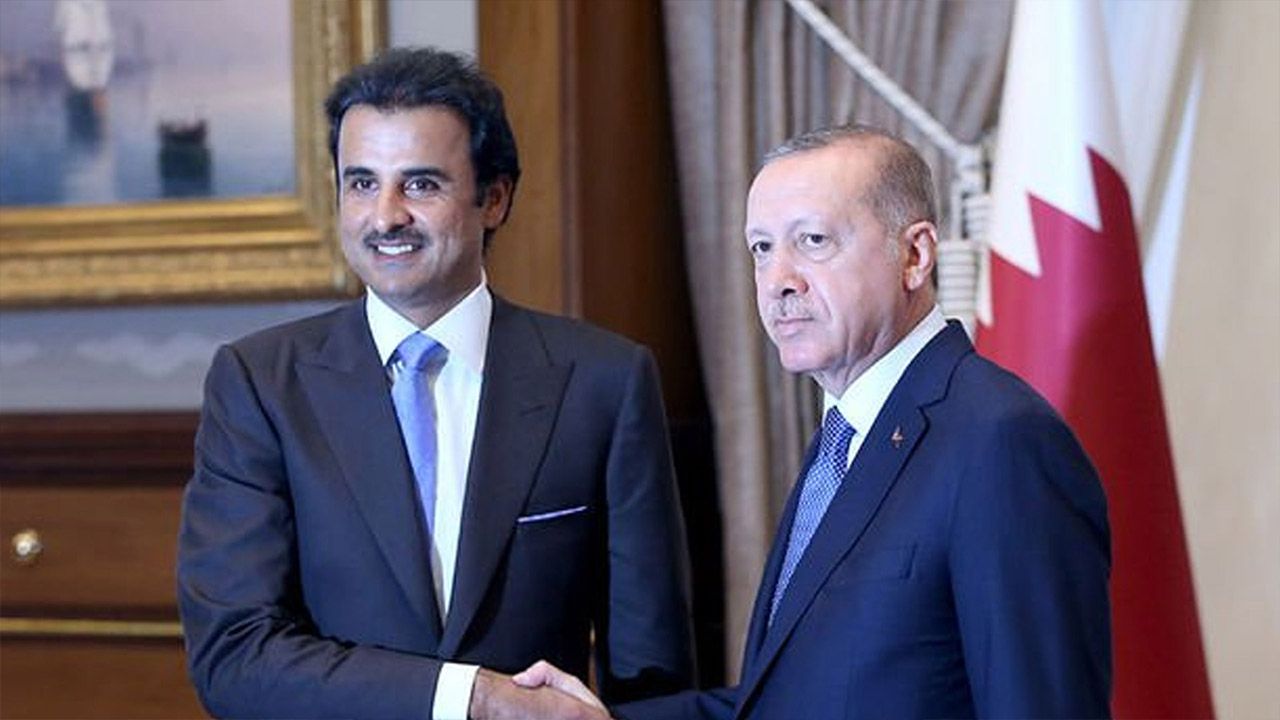 Cumhurbaşkanı Erdoğan&#039;dan Katar Emiri ile İsrail görüşmesi 
