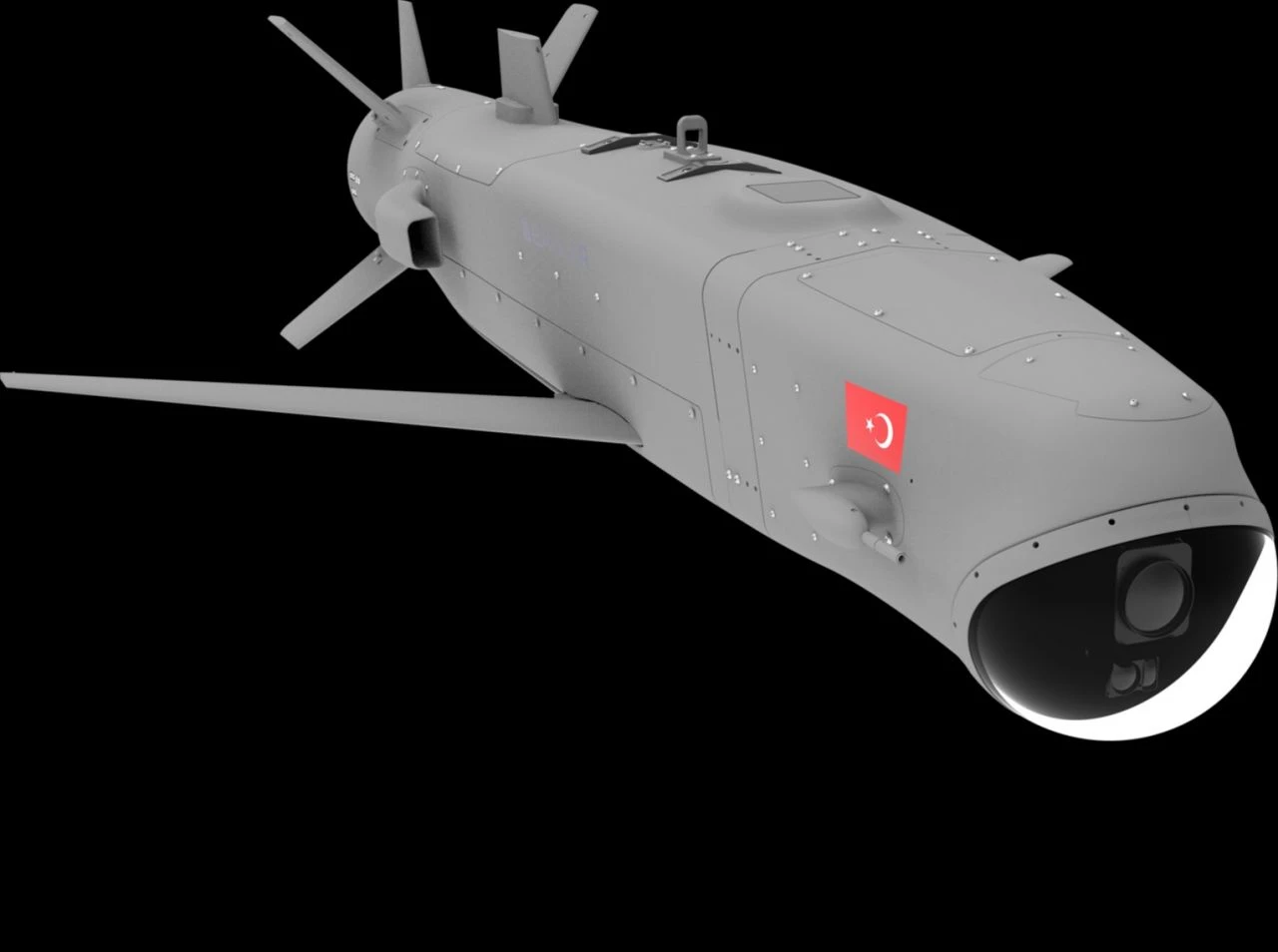 BAYKAR görüntüleri servis etti: Akıllı füzemiz KEMANKEŞ göklerde - 1. Resim