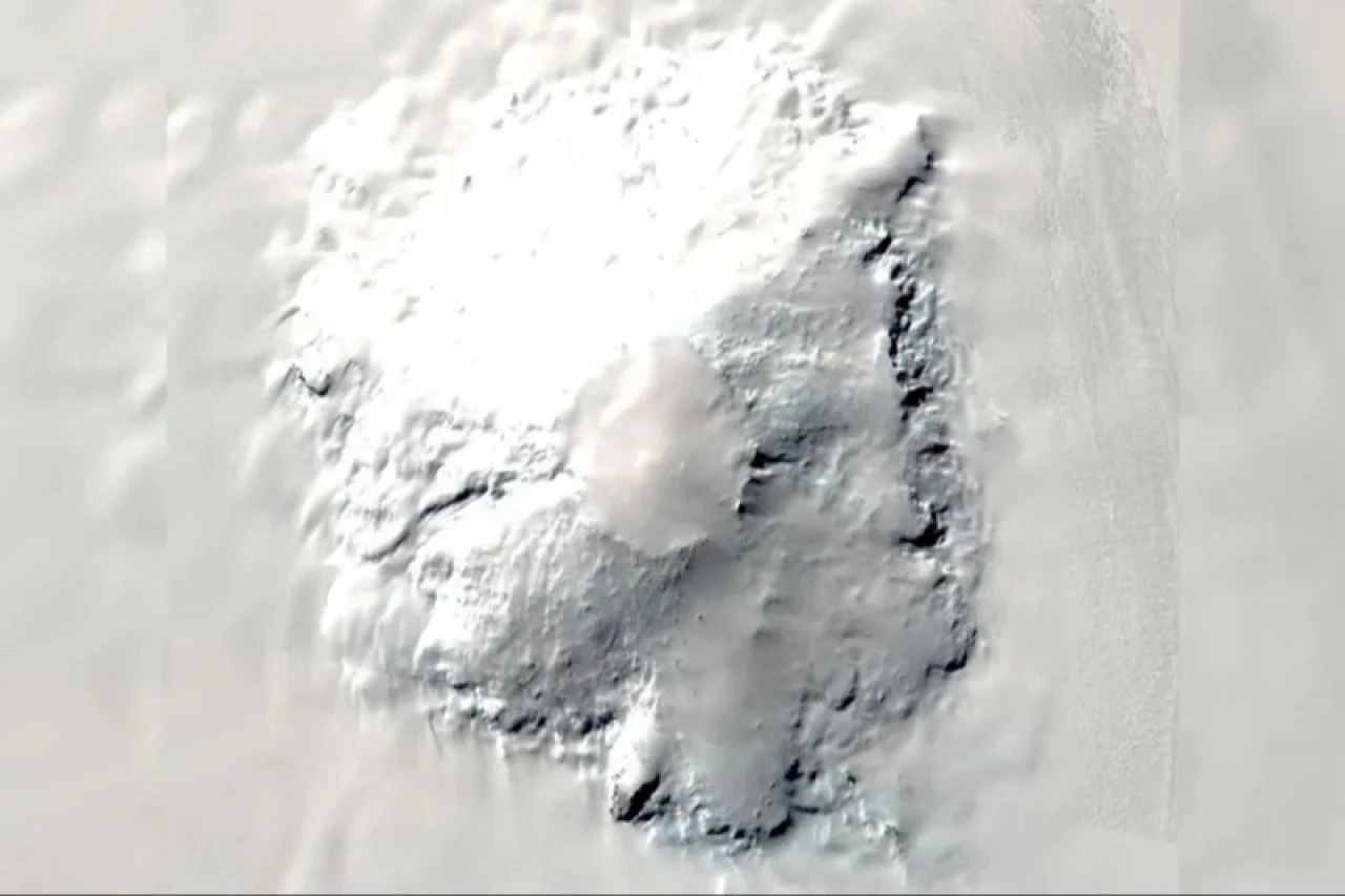 Günlük değeri 6 bin dolar! Antarktika'daki aktif yanardağ, altın tozu püskürtüyor