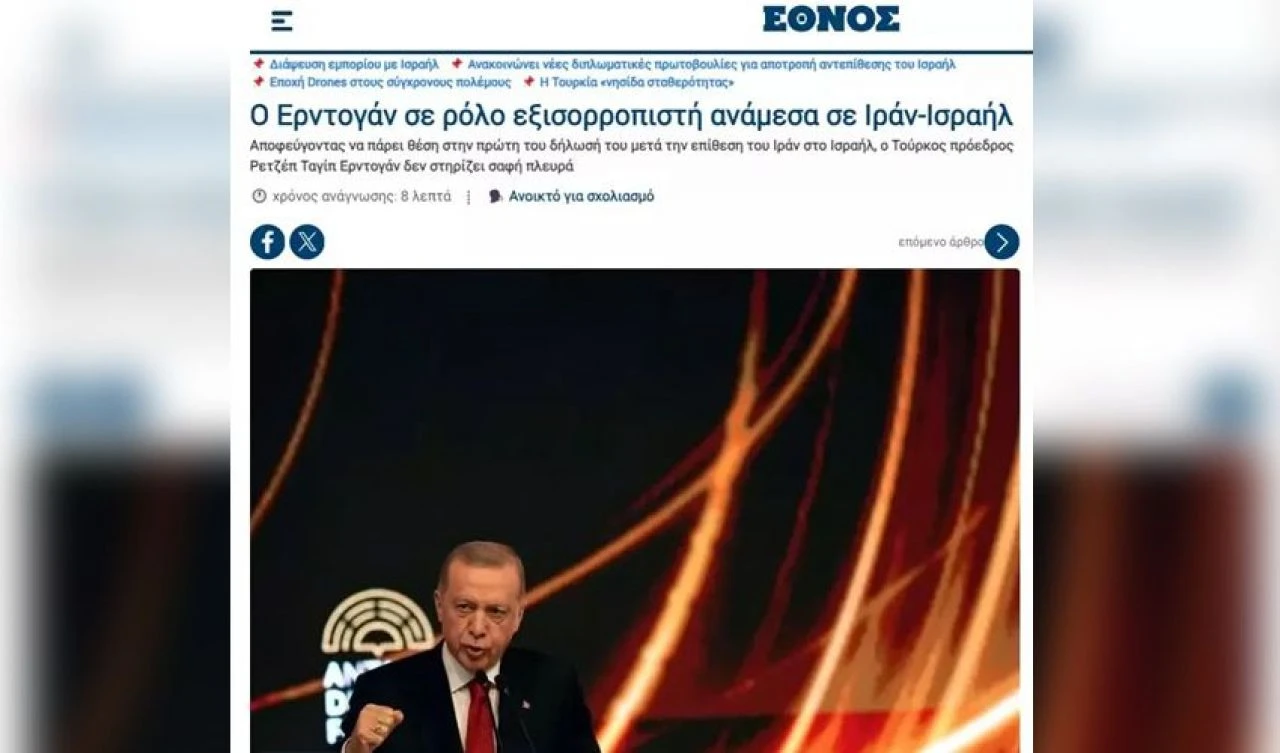 Cumhurbaşkanı Erdoğan'ın İsrail sözleri dünya basınında! Dikkat çeken analiz - 3. Resim