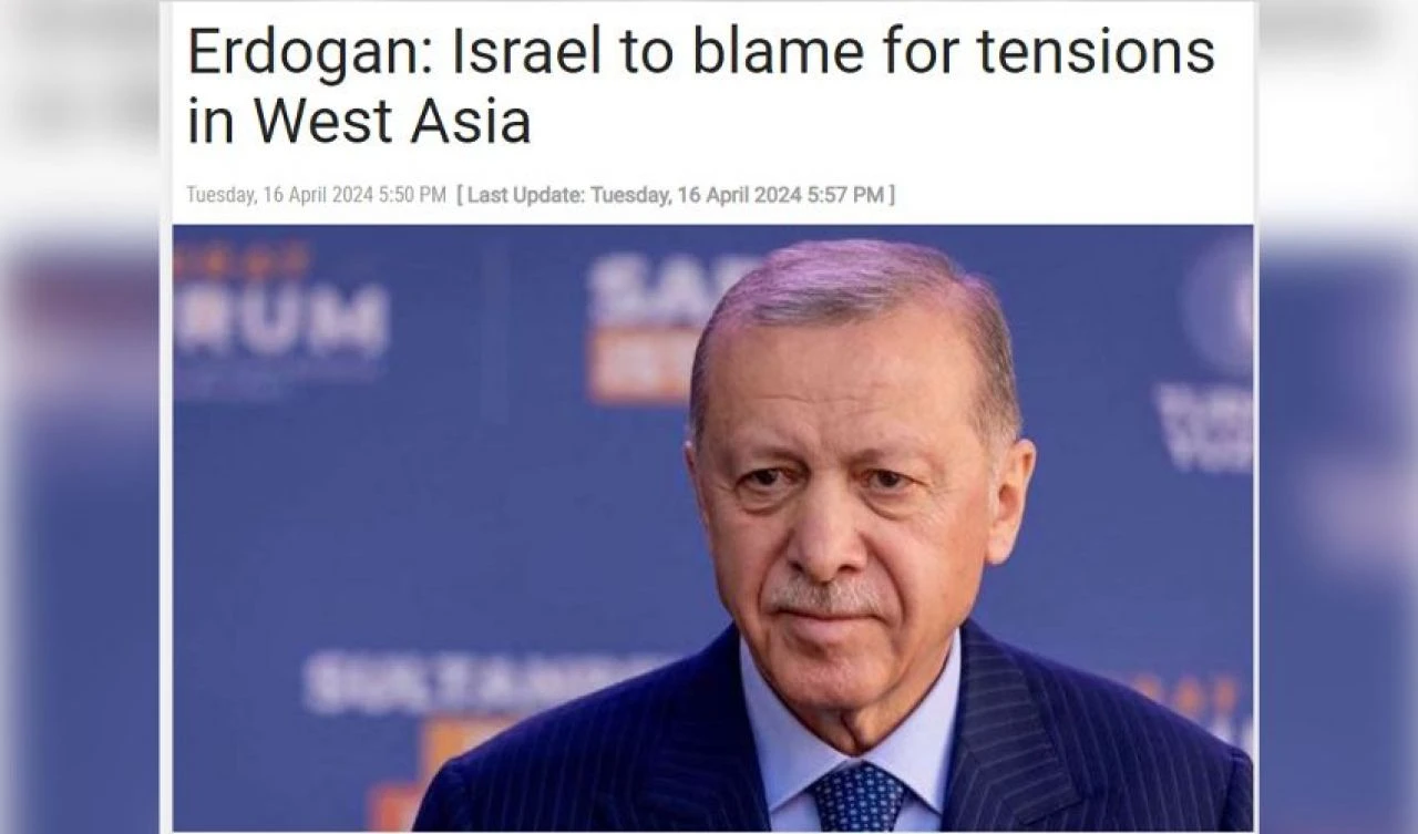 Cumhurbaşkanı Erdoğan'ın İsrail sözleri dünya basınında! Dikkat çeken analiz - 1. Resim