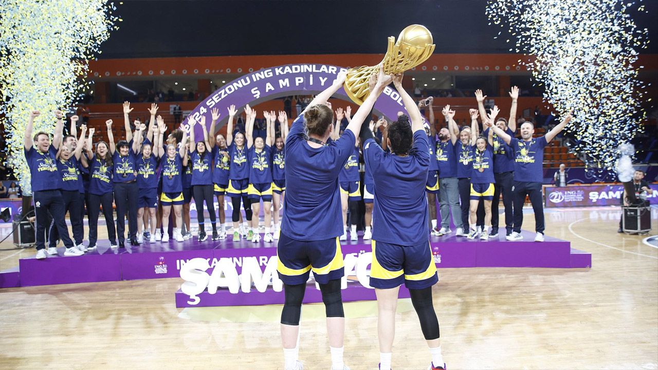 Kadınlar Basketbol Süper Ligi&#039;nde şampiyon Fenerbahçe!