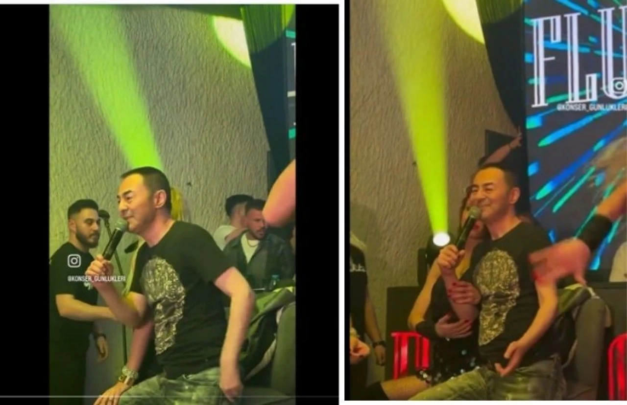 Sevenlerini üzdü! Serdar Ortaç sahnede ayakta durmakta güçlük çekti! - 1. Resim