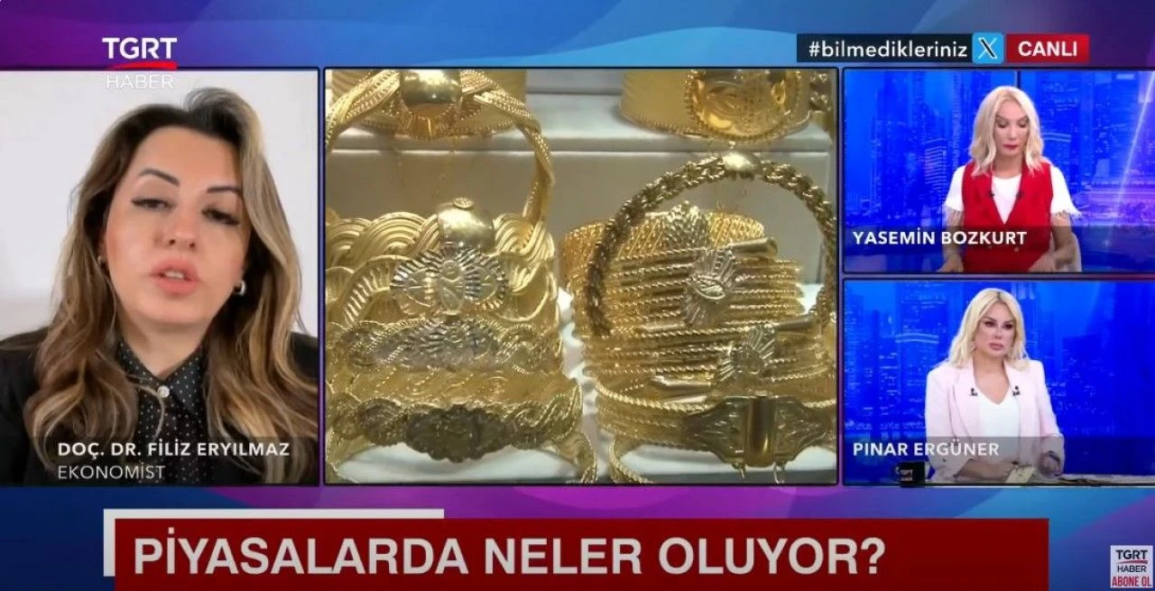 Altın baskılanıyor, geri çekilme başladı! Ekonomist Filiz Eryılmaz gram altındaki düşüşün nedenini anlattı - 1. Resim