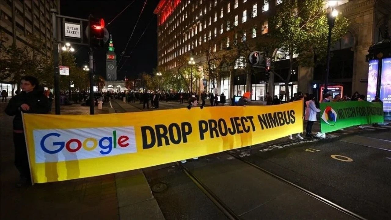 Google'da isyan: İsrail'e desteği protesto eden çalışanlarını kovdu - 2. Resim