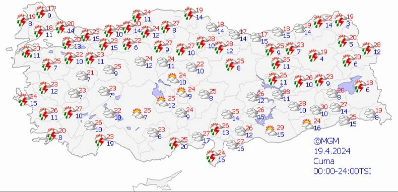 Hava durumu raporuna bakmadan hafta sonu plan yapmayın! Meteoroloji'den sağanak uyarısı - 2. Resim