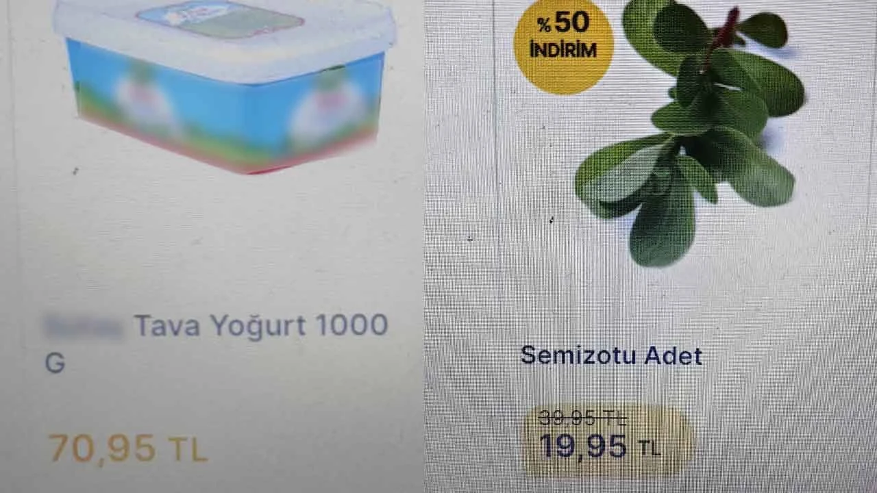 Marketteki yoğurtlu semizotu fiyatı görenleri şoke etti! Fahiş yemeğe boykot başlatıldı! - 2. Resim