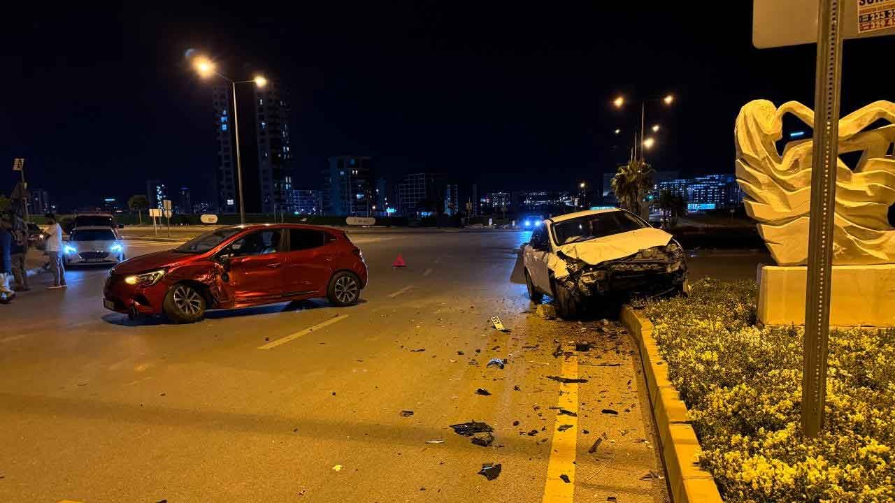 Mersin&#039;de trafik kazası: 5 yaralı