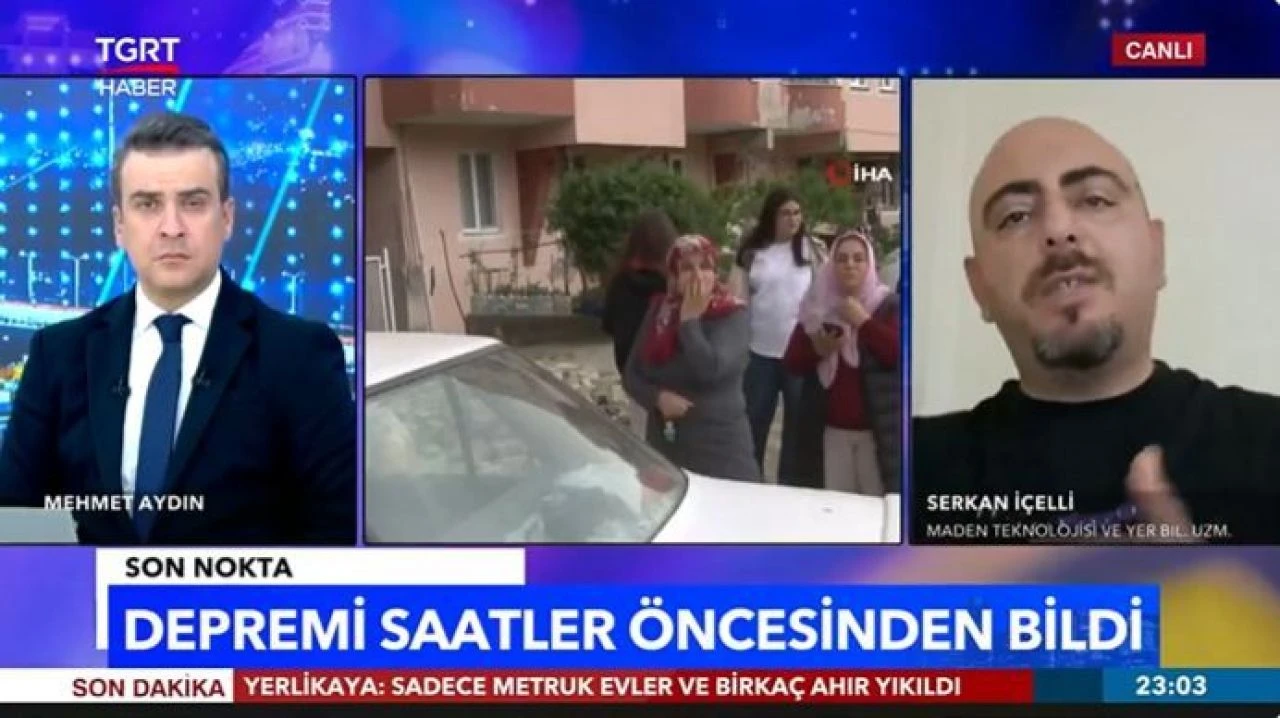 Tokat depreminden bir saat önce uyarmıştı! Nokta atışı bildi