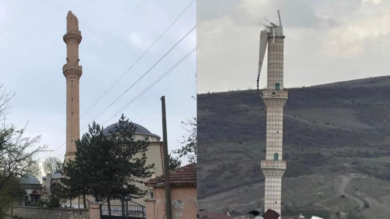 Tokat'taki deprem sonrası yıkıntı! İlk görüntüler geldi