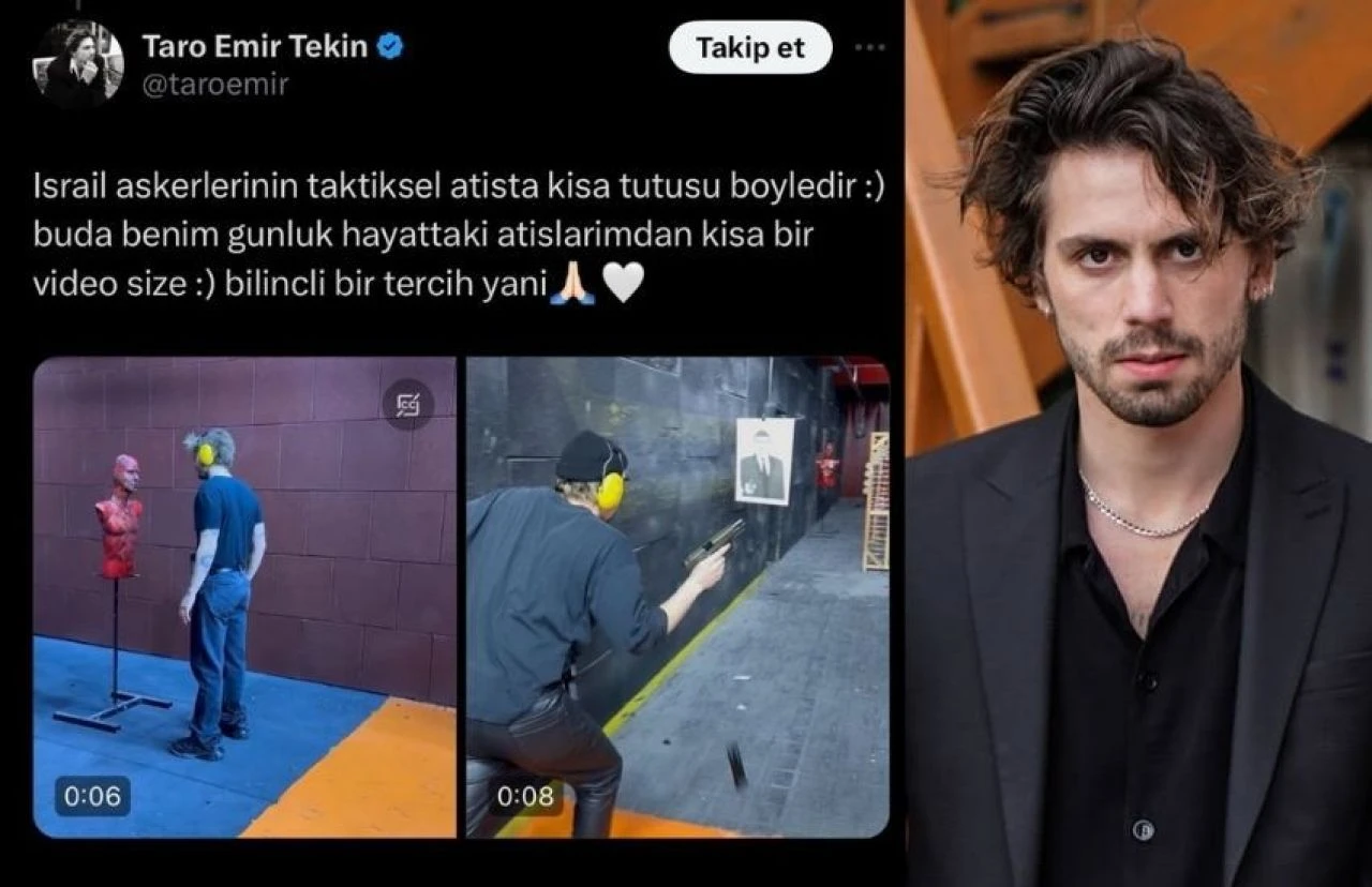 Yalı Çapkını oyuncusu Taro Emir Tekin 'İsrail askerleri' paylaşımı sonrası özür diledi - 1. Resim