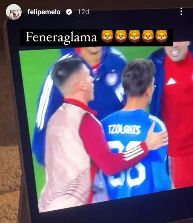 Felipe Melo'nun Fenerbahçe paylaşımı gündem oldu!