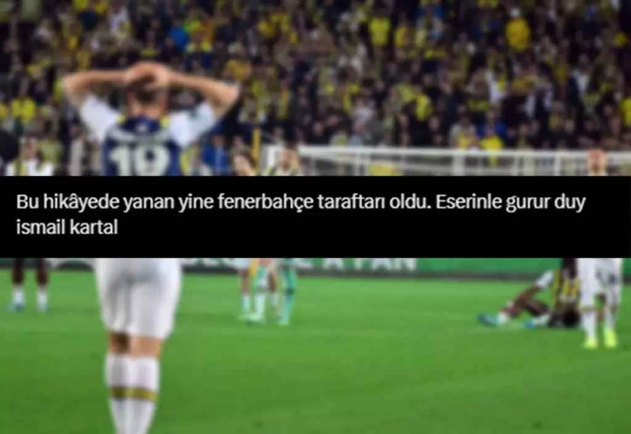 Fenerbahçeli taraftarlar elenmenin faturasını İsmail Kartal'a kesti: Hayallerimizi yıktın - 3. Resim