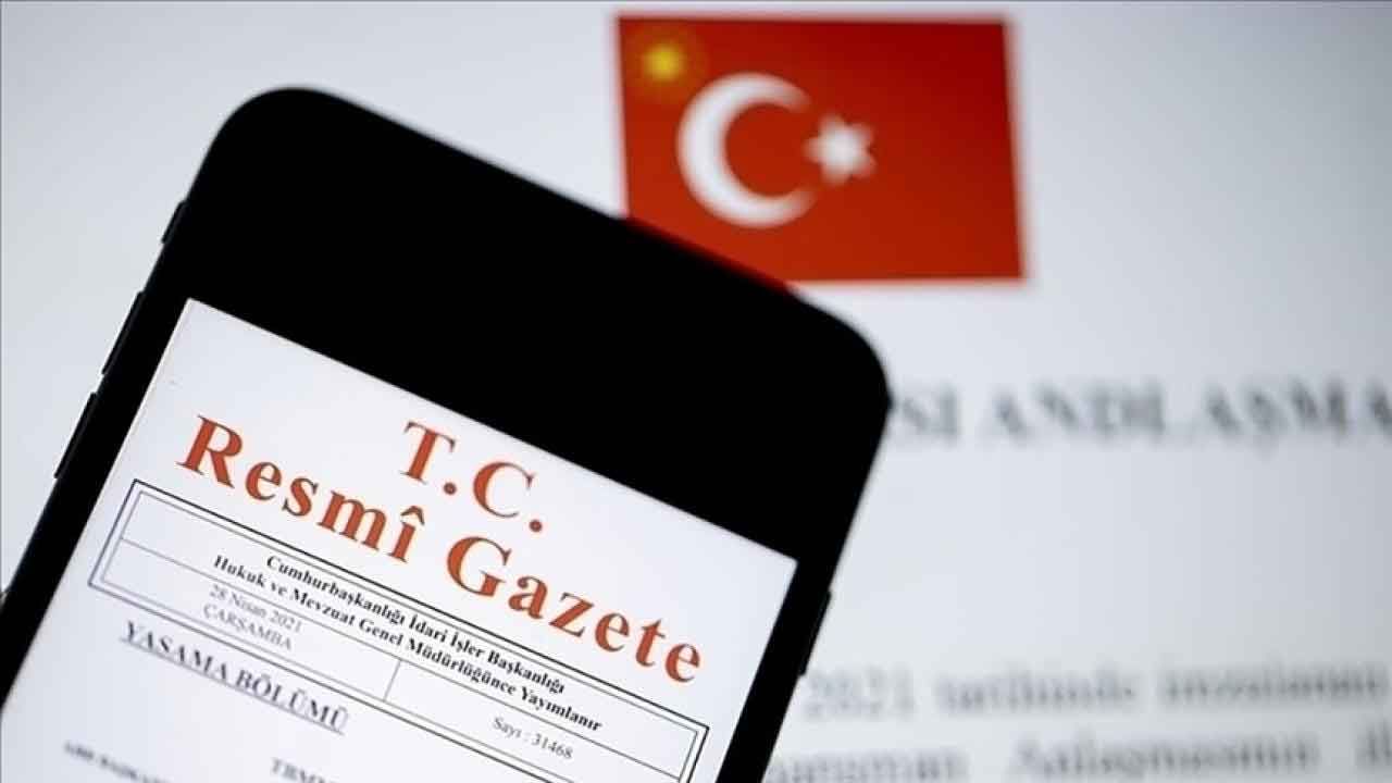 TBMM kararı Resmi Gazete&#039;de