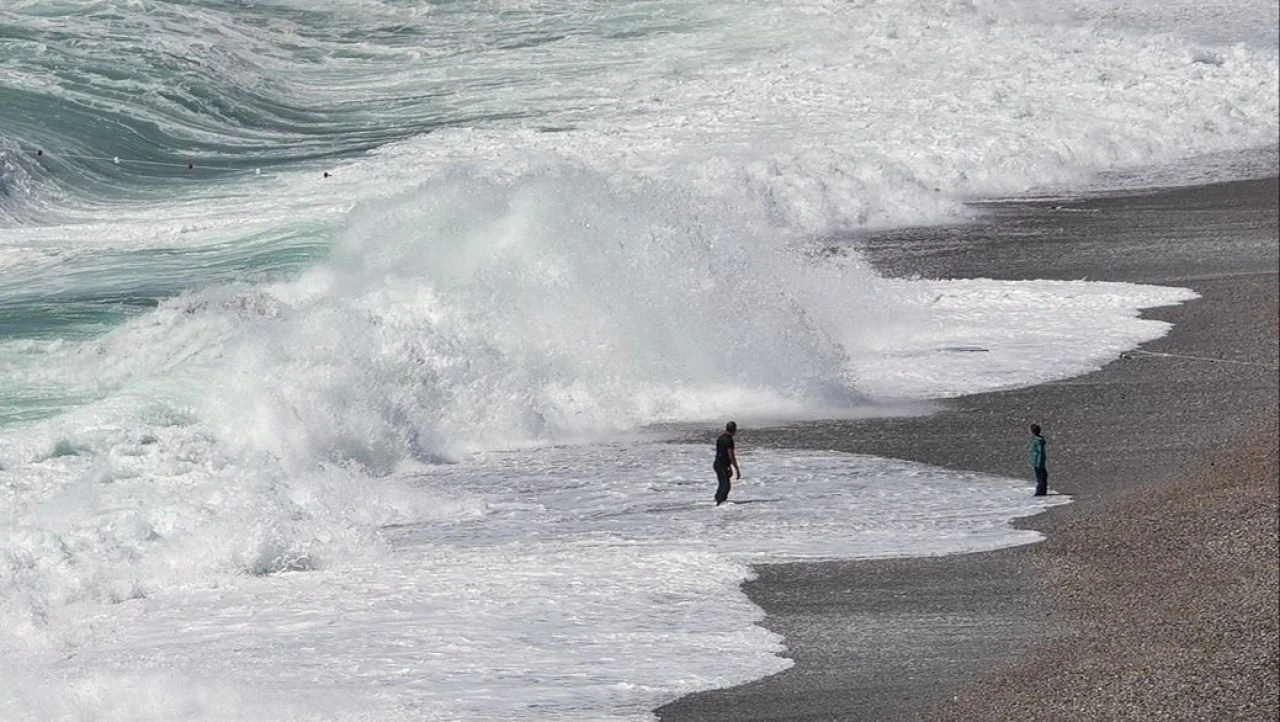 Meteoroloji sarı kodla uyarmıştı! Antalya'da şiddetli fırtına başladı: Ağaçlar devrildi