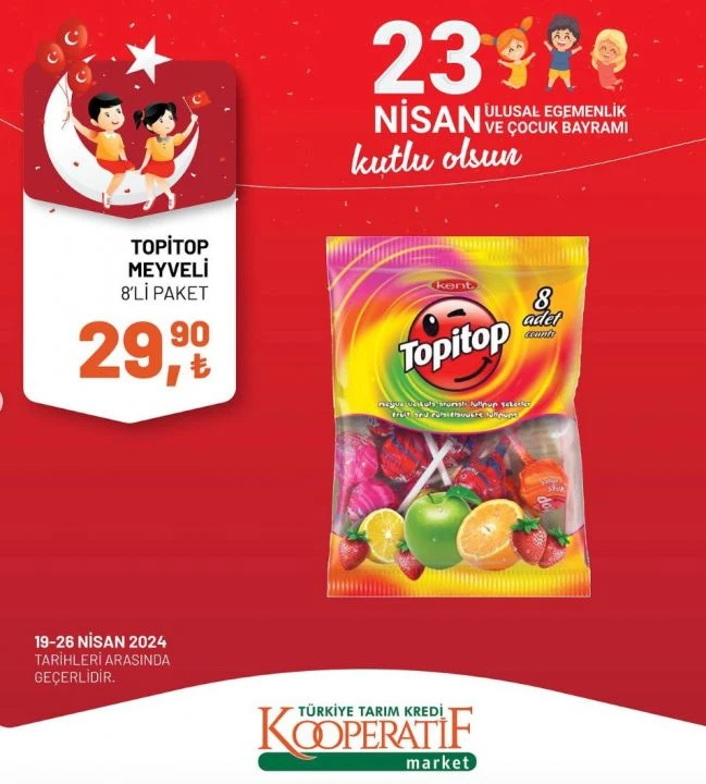 Tarım Kredi Kooperatif Market'te 19-26 Nisan ayı indirimine özel birçok ürün bulunuyor - 4. Resim