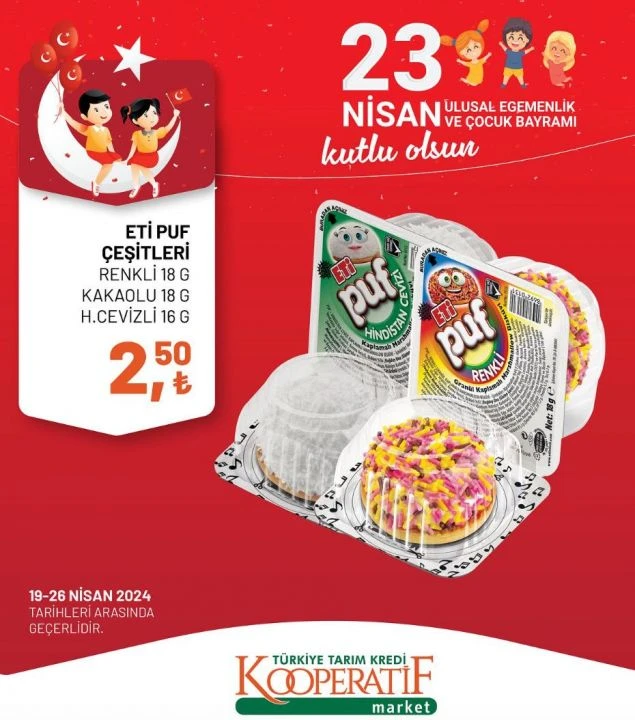 Tarım Kredi Kooperatif Market'te 19-26 Nisan ayı indirimine özel birçok ürün bulunuyor - 13. Resim