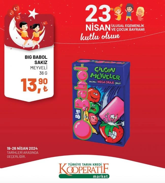 Tarım Kredi Kooperatif Market'te 19-26 Nisan ayı indirimine özel birçok ürün bulunuyor - 7. Resim