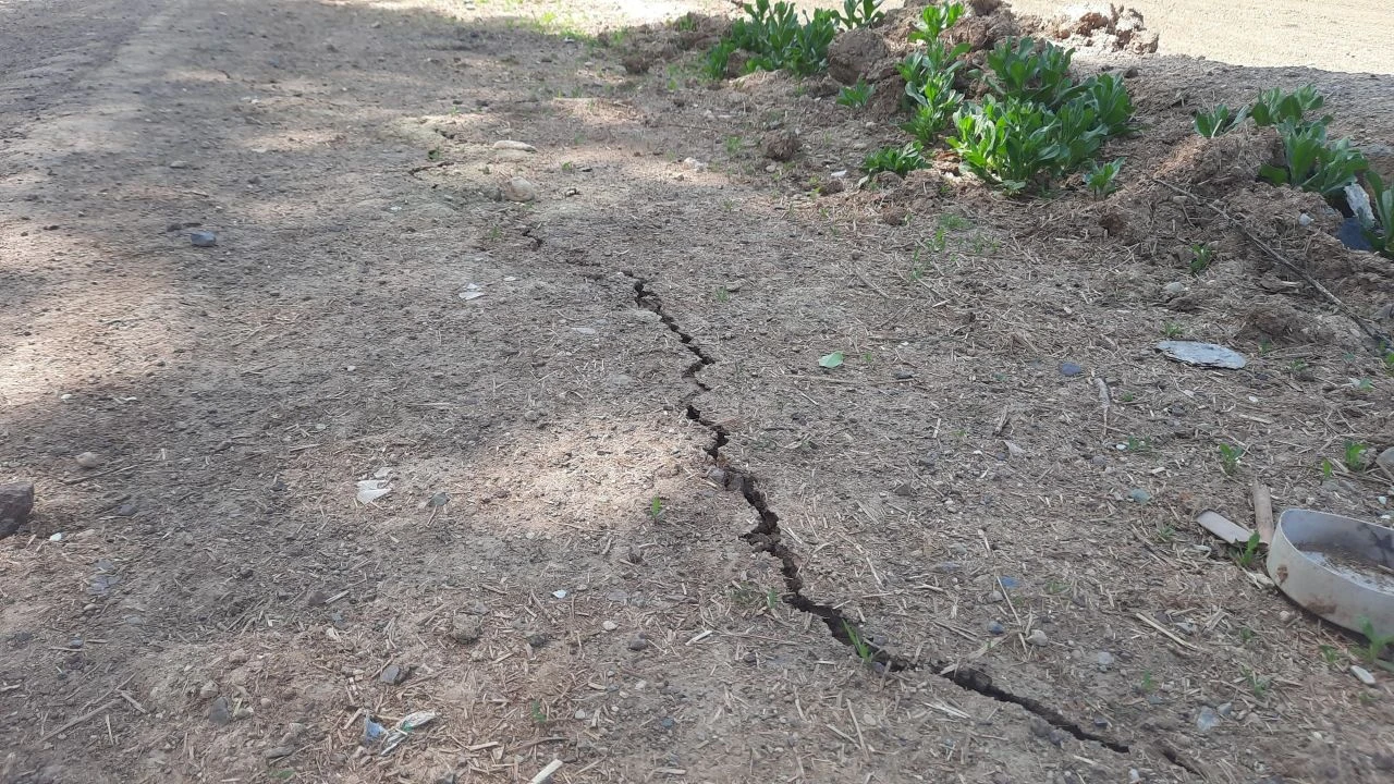 Tokat'ta deprem sonrası tedirgin eden görüntü!