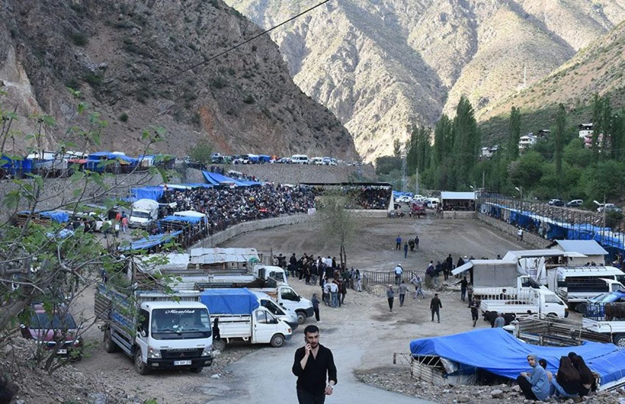 Güçlü boğalar arenada buluştu! 90 bin lira ödülü alan boğa sahipleri belli oldu - 1. Resim