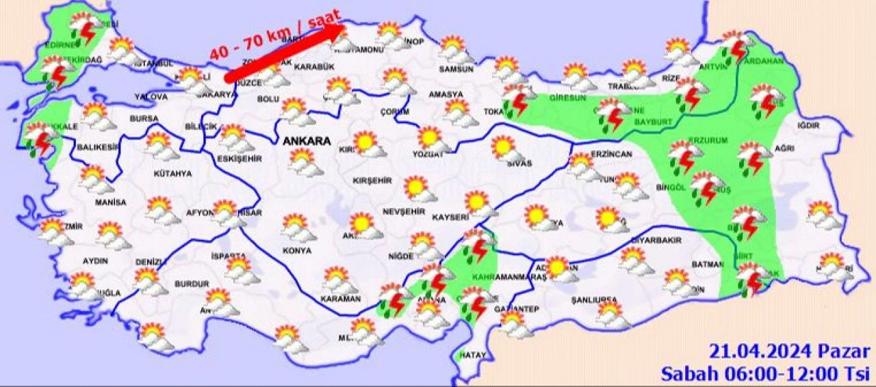 Güneşli günler başladı ama kısa bir mola var! Meteoroloji yağmurların vedası için saat verdi