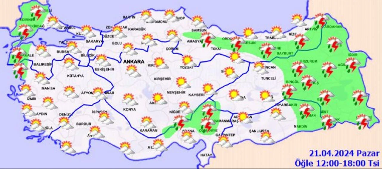 Güneşli günler başladı ama kısa bir mola var! Meteoroloji yağmurların vedası için saat verdi