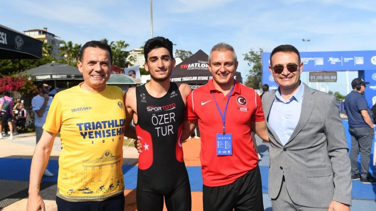 İlk Türk atlet oldu! Dünya Paratriatlon Kupasına damga vurdu