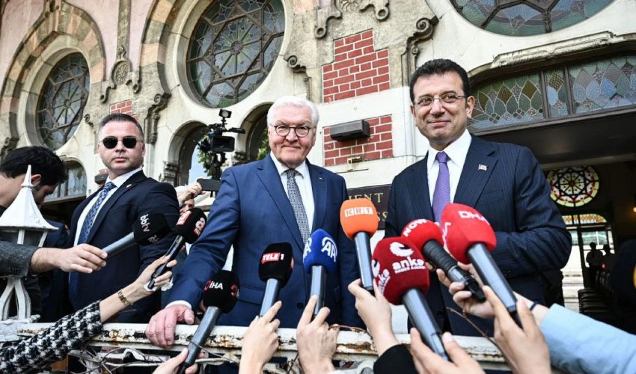 Almanya Cumhurbaşkanı Steinmeier: Sirkeci Garı iki ülke arasındaki yakın bağı simgeliyor - 1. Resim