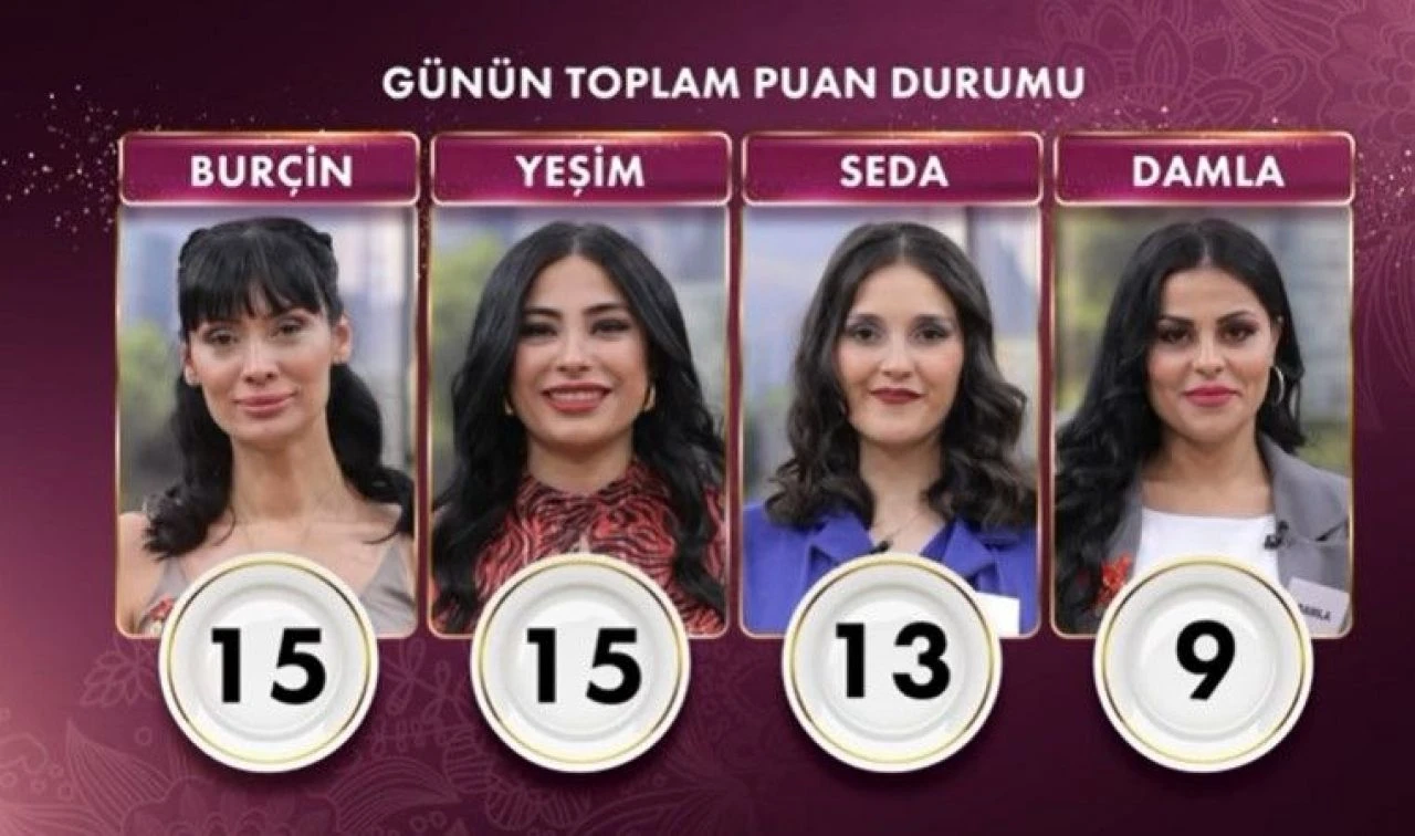 Gelinim Mutfakta'da günün kazananı Burçin oldu - 1. Resim
