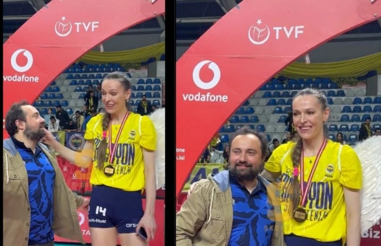 Gibi'nin Kürsat'ı Eda Erdem hayranı çıktı! Fotoğraf çektirmek için dakikalarca sıra bekledi