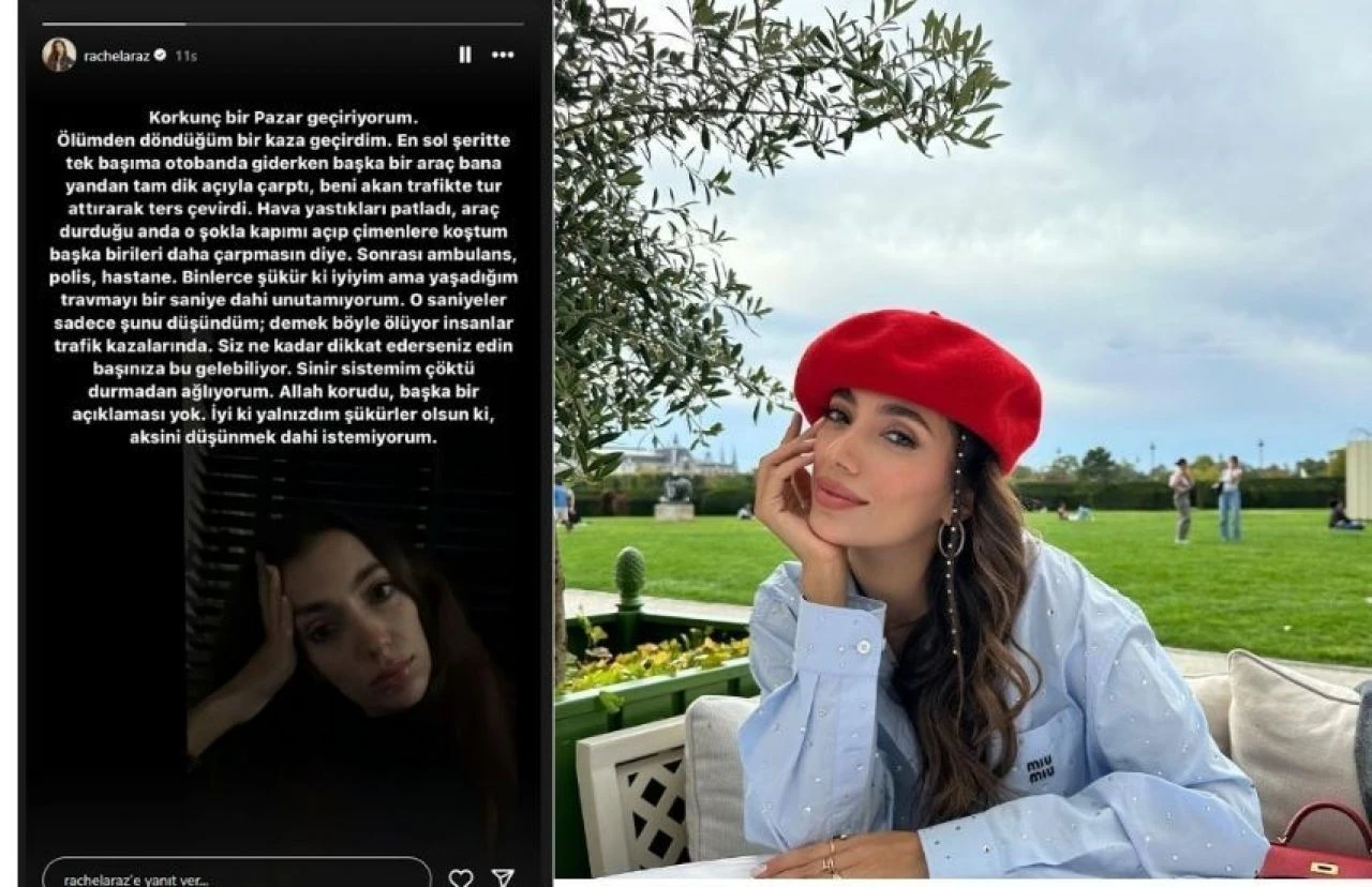 Ünlü fenomen Rachel Araz <a href=