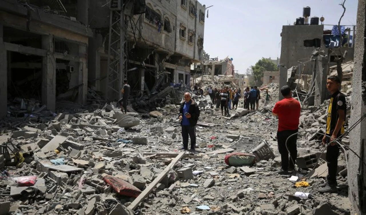 Gazze'de Refah'a saldırı hazırlığı! İsrail inkar etse de fotoğraflar gerçeği ortaya çıkardı - 4. Resim