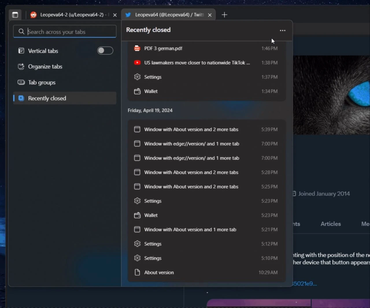 Microsoft Edge internet geçmişini silmeyi çocuk oyuncağı haline getirdi - 1. Resim