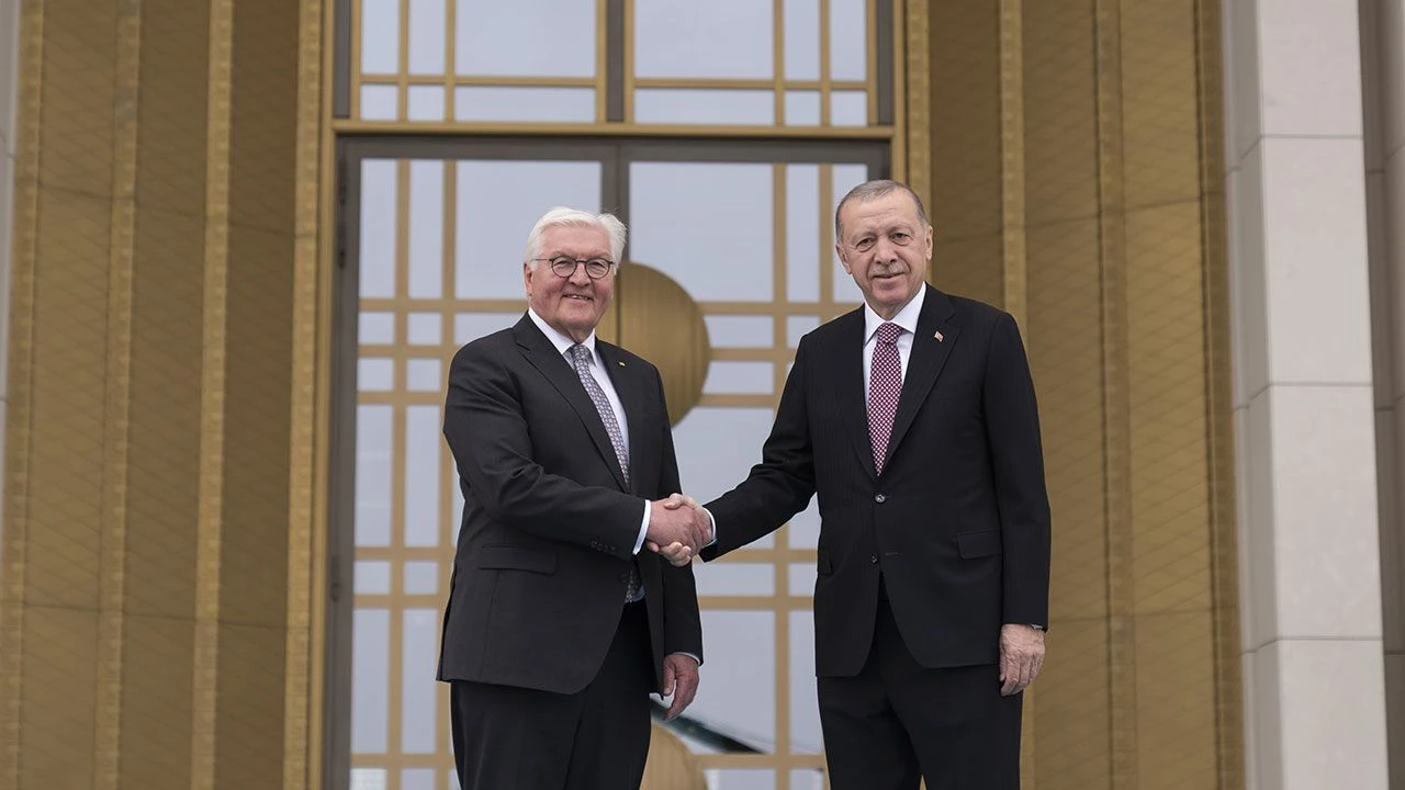 Almanya Cumhurbaşkanı Külliye'de: Cumhurbaşkanı Erdoğan törenle karşıladı - 2. Resim