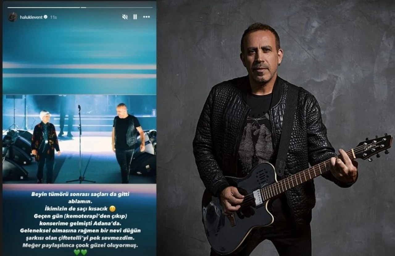 Haluk Levent, kanser tedavisi gören ablasına destek için saçlarını kazıttı - 1. Resim