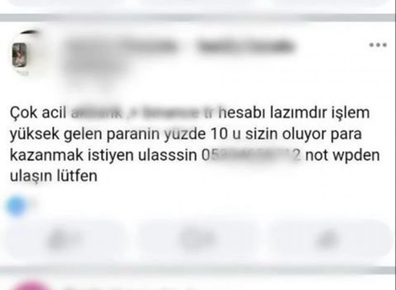 Milyonluk kazanç vaatlerine inanmayın! Suç dosyasında baş şüpheli olabilirsiniz...