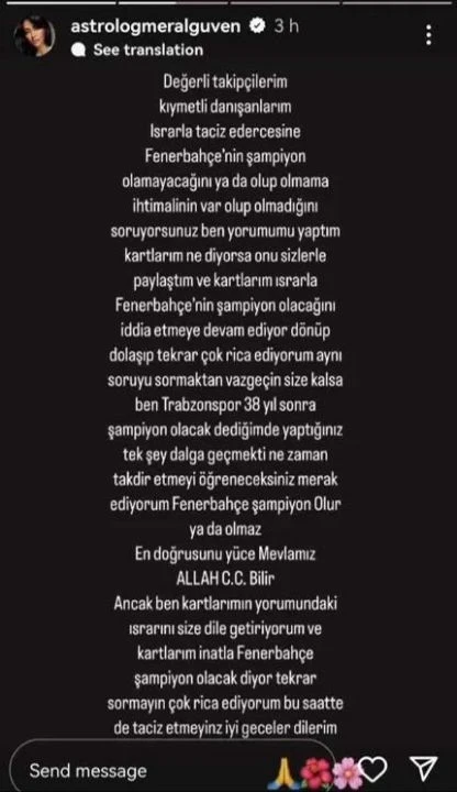 Şampiyonluk için sınırda olan Galatasaraylıları kızdıran yorum! 'Fenerbahçe Şampiyon' - 2. Resim