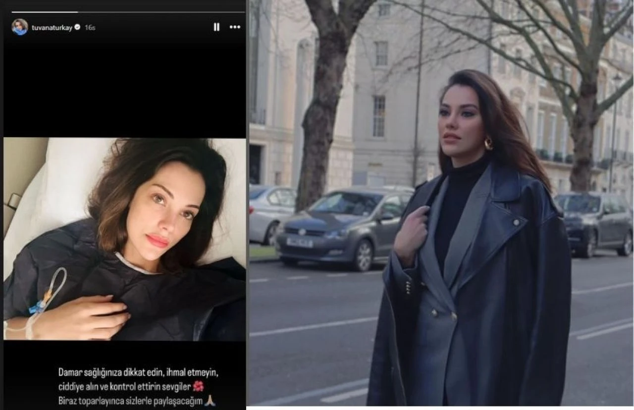 Hastanelik olan Tuvana Türkay, sevenlerini korkuttu