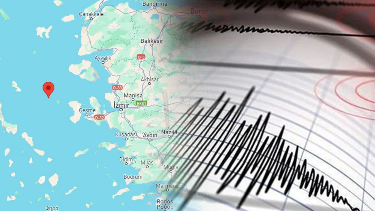 Son dakika! Ege Denizi&#039;nde korkutan deprem! 