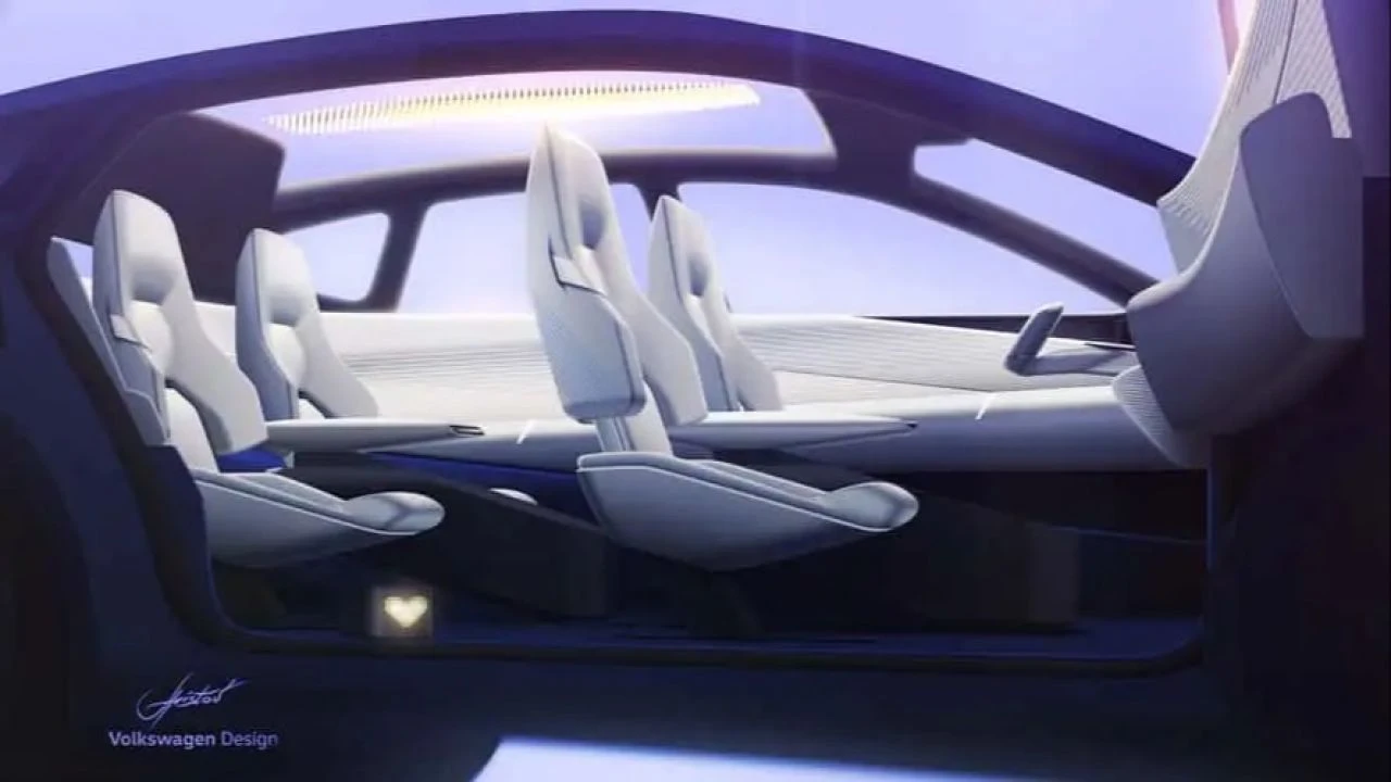 Volkswagen yeni konsept otomobilini tanıttı: ID.Code - 2. Resim