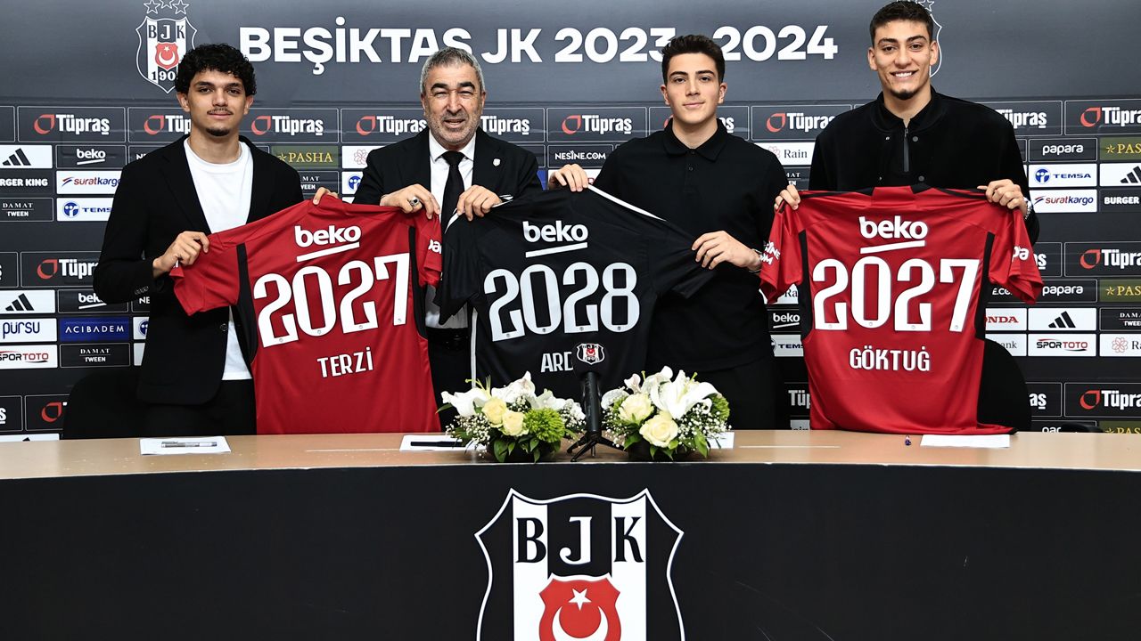 Beşiktaş genç futbolcularının sözleşmesini uzattı