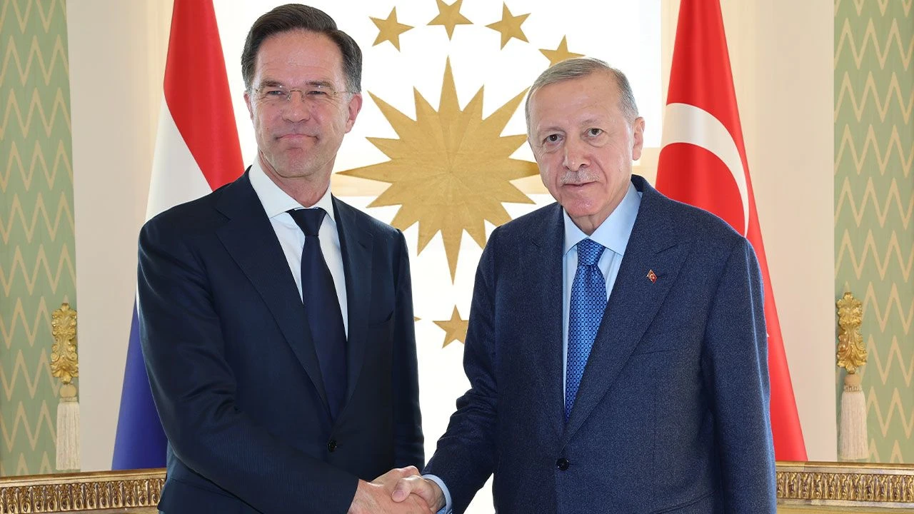 Cumhurbaşkanı Erdoğan Hollanda Başbakanı Rutte'yi kabul etti