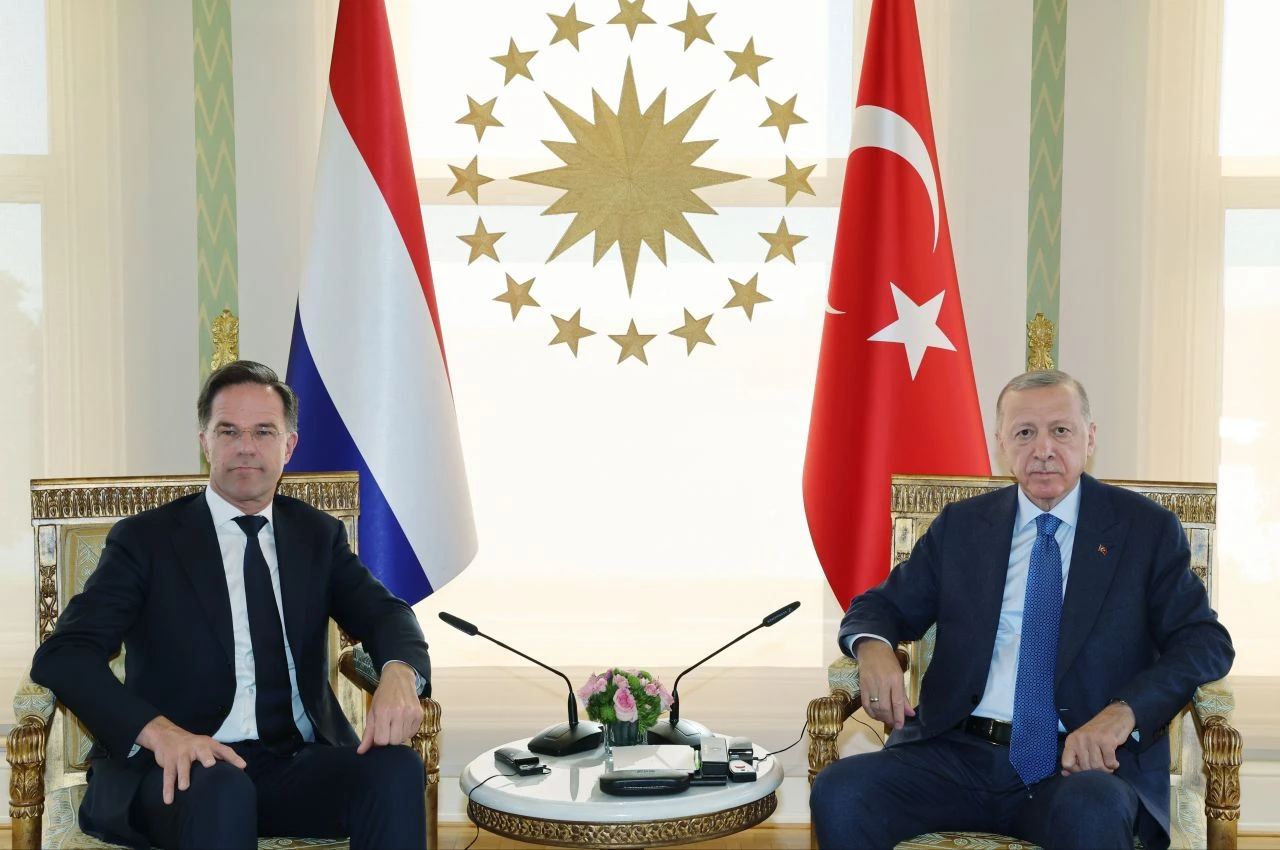Cumhurbaşkanı Erdoğan Hollanda Başbakanı Rutte'yi kabul etti