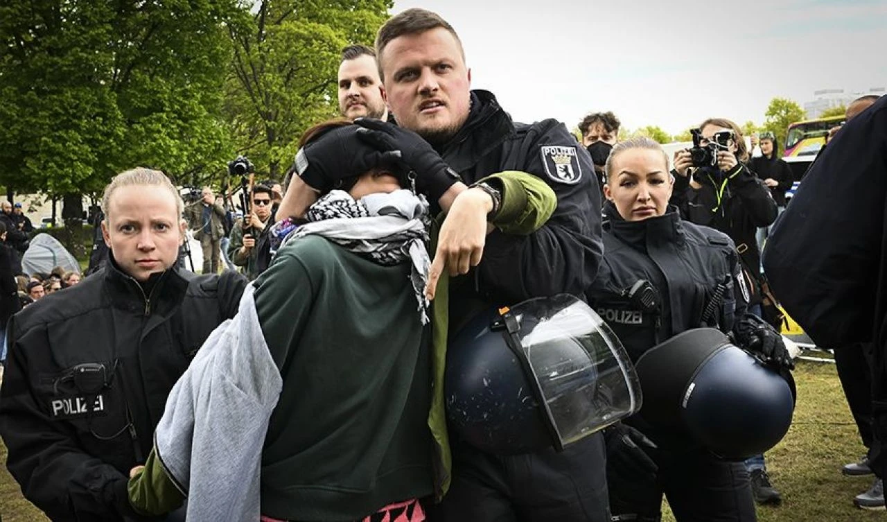 Filistin destekçilerinin kampını dağıttılar! Bahaneleri ise duyanları şaşırttı - 6. Resim