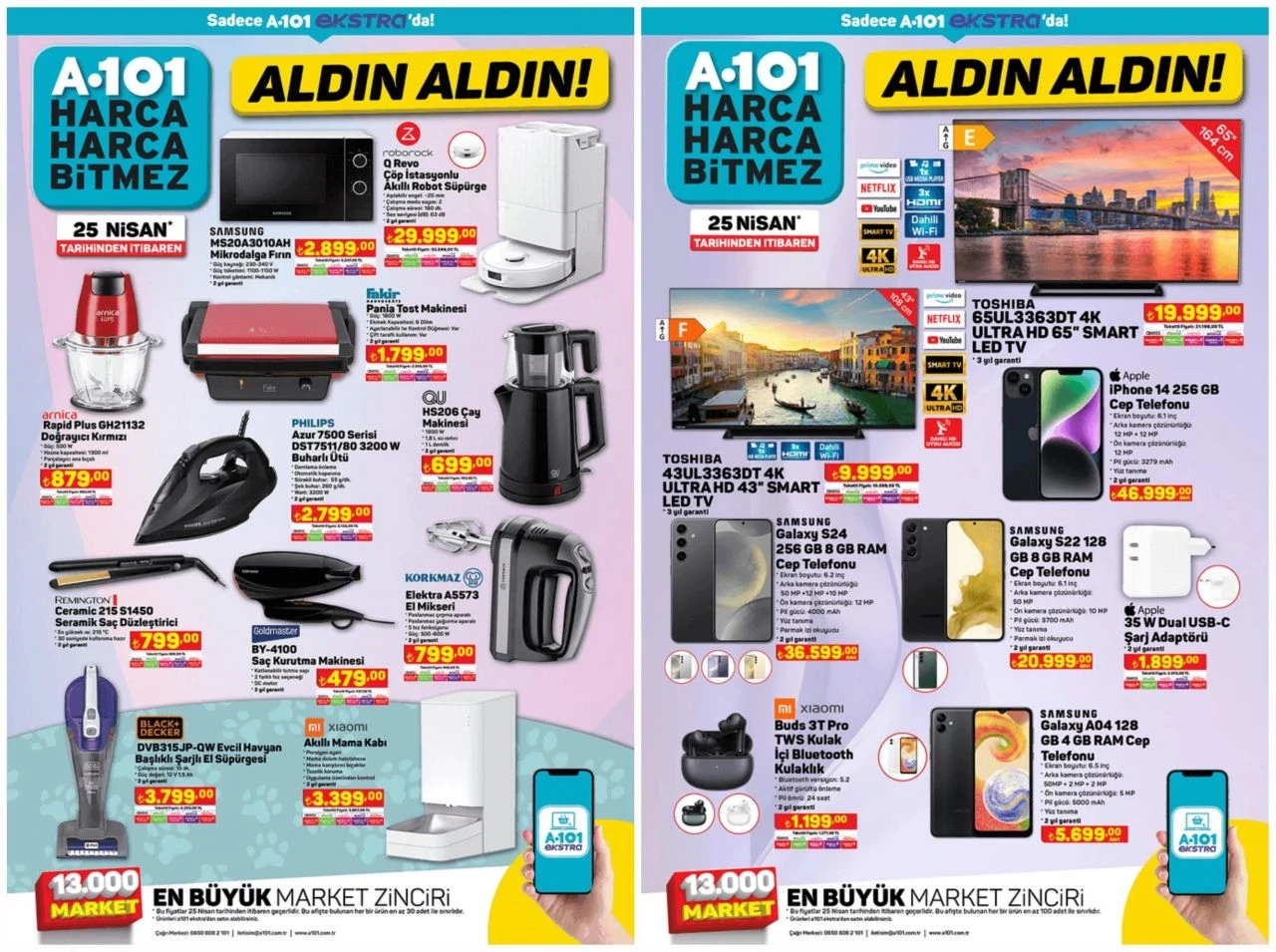 A101 harekete geçti! Samsung'dan 10 bin TL daha ucuz Galaxy S24 raflarda - 1. Resim