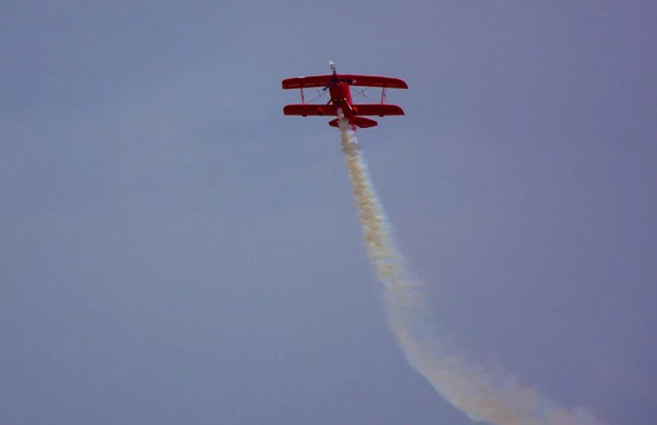 Akrobasi pilotu Semin Öztürk Şener gösterisiyle nefesleri kesti - 2. Resim