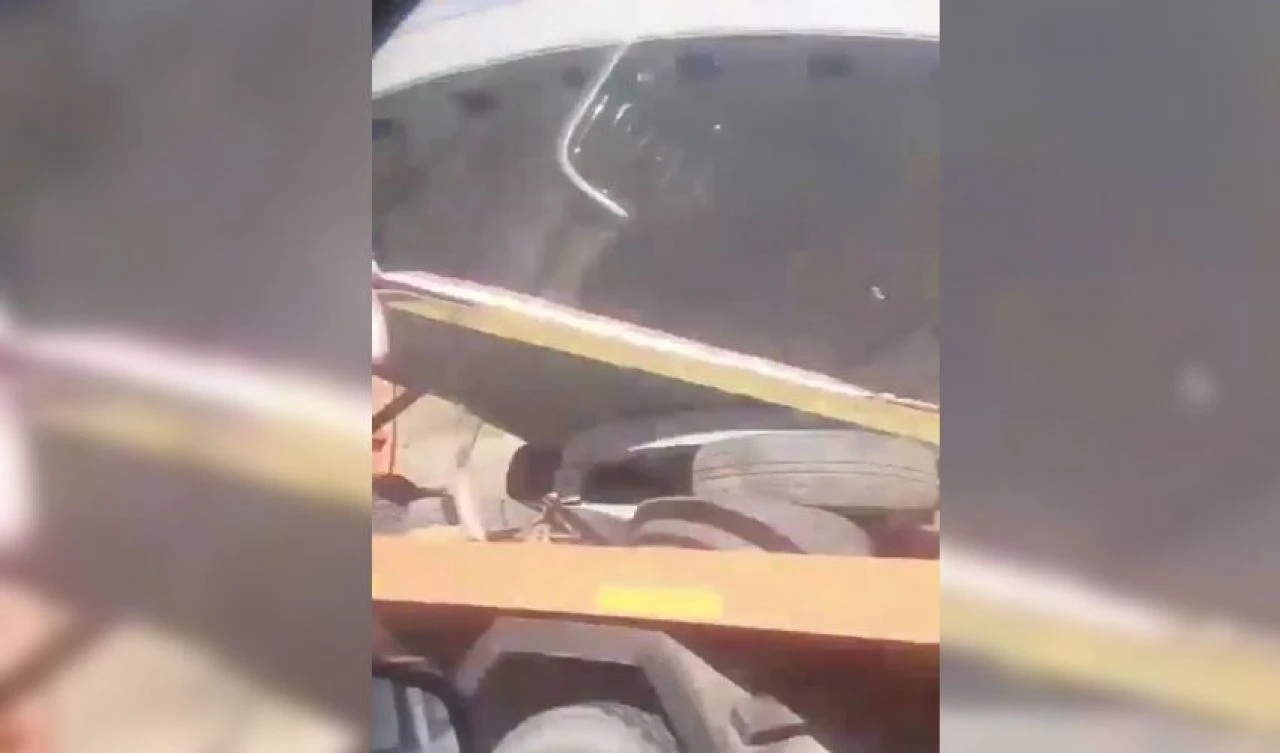 Arjantin'de UFO krizi! Kamyona bağlayıp otoyolda taşıdılar - 1. Resim