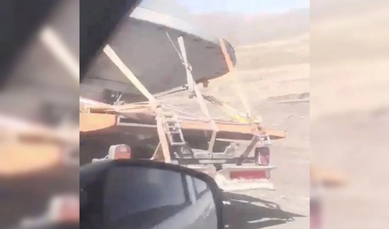 Arjantin'de UFO krizi! Kamyona bağlayıp otoyolda taşıdılar - 2. Resim